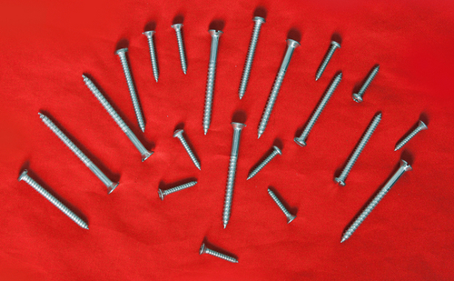 Self Tapping Screws - Color: Silver