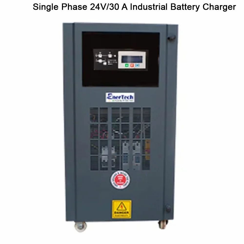 Single Phase 24V/30 A Industrial Battery Charger