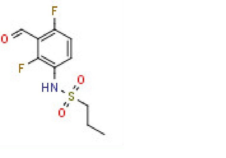 N-(2,4-Difluoro-3-formylphenyl) propane-1-sulfonamide