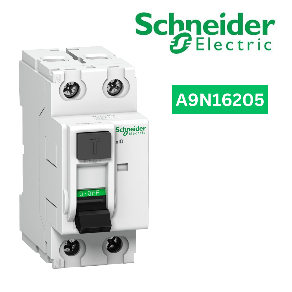 A9N16208-Acti 9 Xid Residual Circuit Breaker - 63 A - 2P - 30Ma Class Ac Instantaneous - Frequency: 50Hz Hertz (Hz)