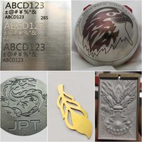 3D and 2D laser metal marking and engraving Service