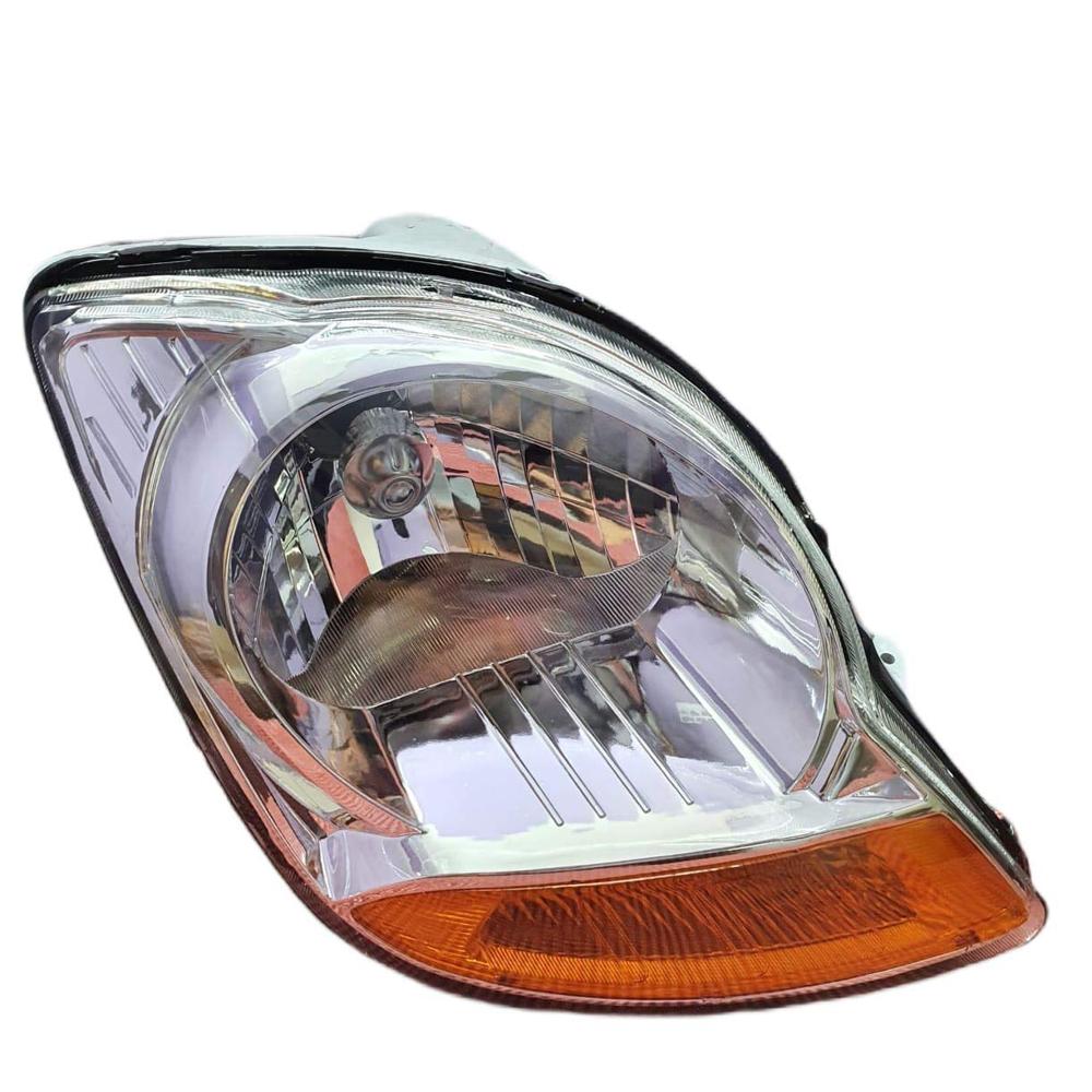 K D Headlight Assembly For Chevrolet Spark 2007-2016 ( Without Adjustable Motor) - Body Material: Plastic