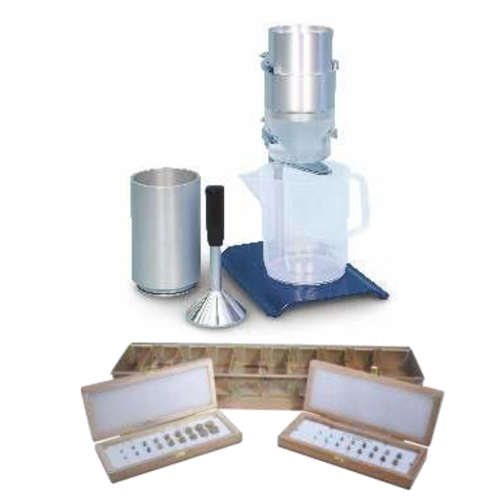 Index Apparatus Flow Coefficient Of Fine Aggregates - Application: Laboratories