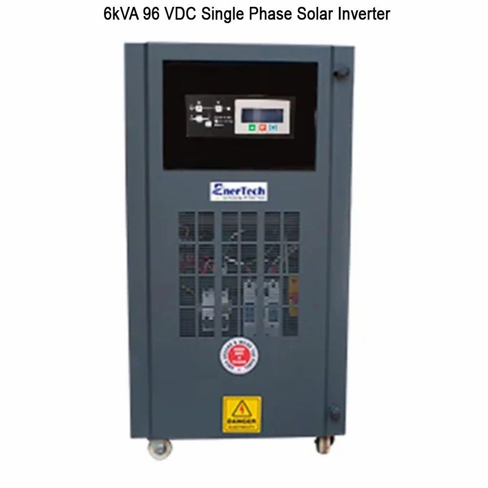 Enertech 6kVA 96 VDC Single Phase Solar Inverter