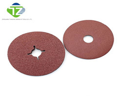 02_Five Inch Aluminum Oxide Fiber Disc