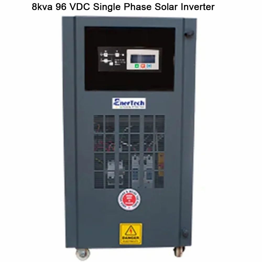 Enertech 8kva 96 VDC Single Phase Solar Inverter