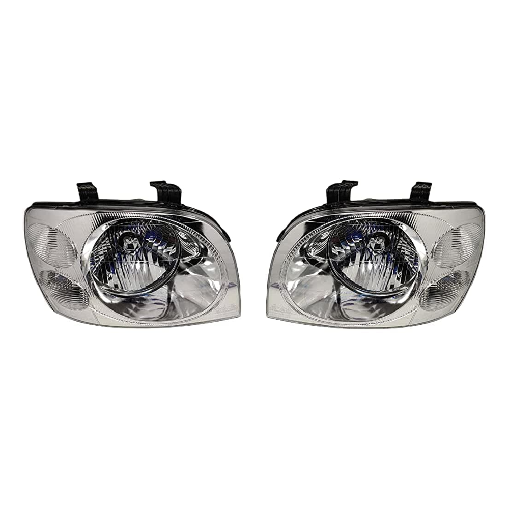 K D Headlight assembly for Mahindra Scorpio Type 1 2002-2008 | Halogen