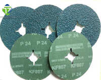 02_five Inch Zirconia Fiber Disc - Color: Green