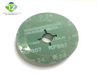 03_five Inch Zirconia Fiber Disc - Color: Green