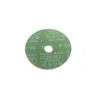 04_five Inch Ceramic Fiber Disc - Color: Red