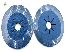 02_Blue Aluminum Oxide Fiber Disc - Color: Blue