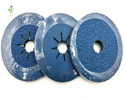 04_Blue Aluminum Oxide Fiber Disc