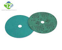 02_five Inch Green Ceramic Fiber Disc - Shape: Round