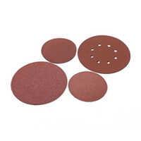 01_five Inch Aluminum Oxide Sanding Disc - Color: Brown