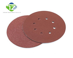 05_Five Inch Aluminum Oxide Sanding Disc - Color: Brown
