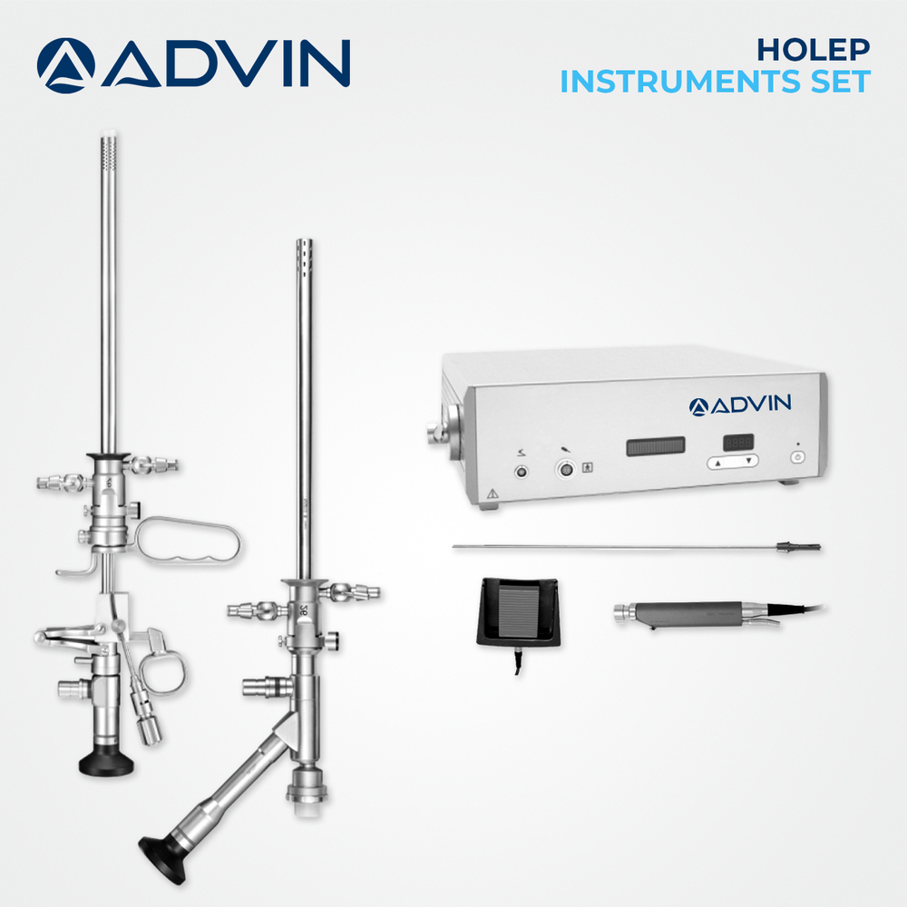 Holep Instruments Set - High-grade Surgical Steel, Ergonomic Design For Enhanced Control , Precision Tools For Holmium Laser Enucleation Of Prostate