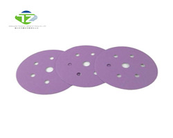 02_Five Inch Purple Coating Sanding Disc - Material: Aluminum Oxide