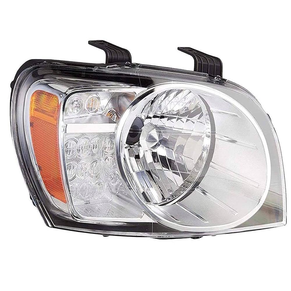 K D Headlight assembly for Mahindra Scorpio 2008-2014 Type 2 ( WITHOUT ADJUSTABLE MOTOR)
