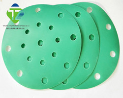 01_Five Inch Green Film Sanding Disc - Material: Aluminum Oxide