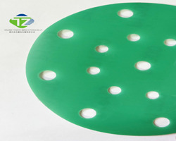 04_Five Inch Green Film Sanding Disc - Material: Aluminum Oxide