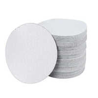 Five Inch White Coating Sanding Disc - Material: Aluminum Oxide