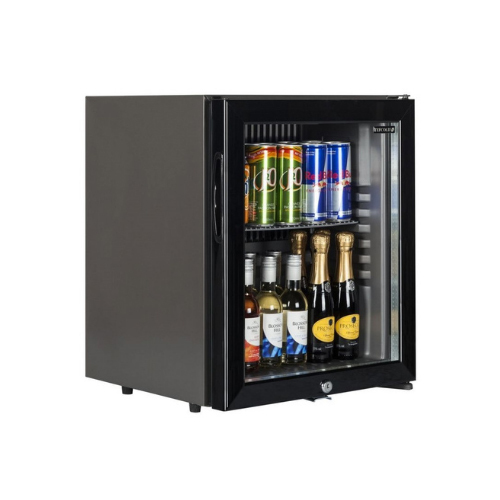 Thermoelectric Glass Door Minibar - Color: Black