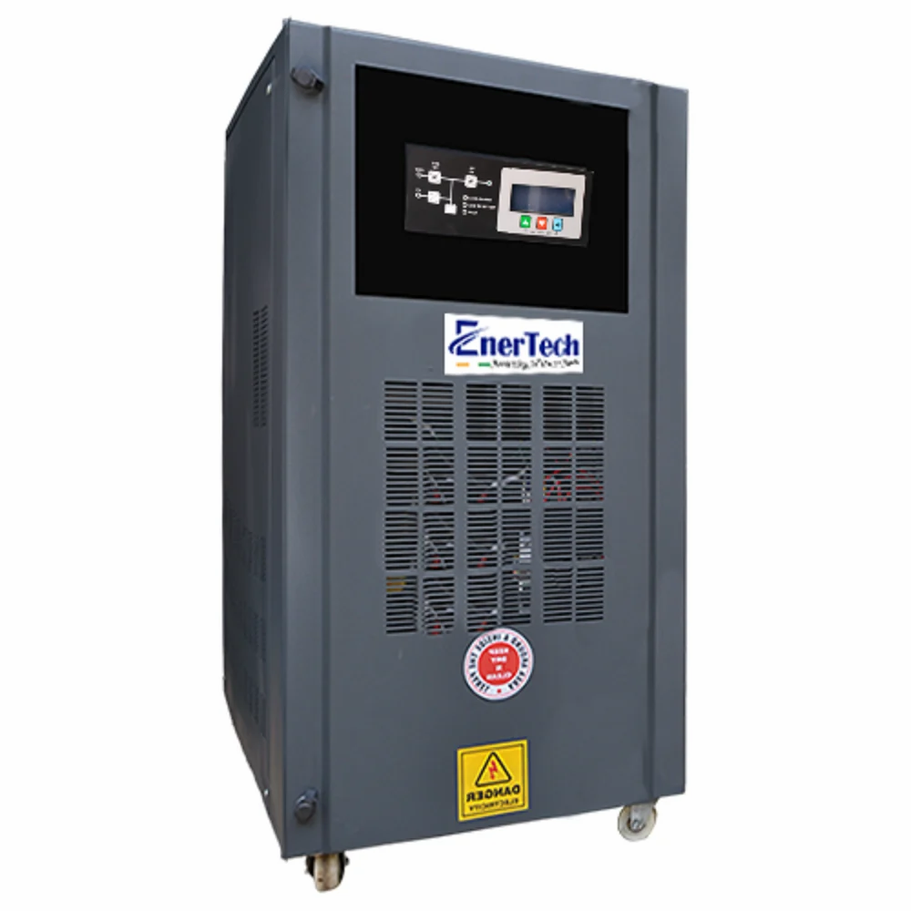 EnerTech 15kVA 120 VDC Single Phase Solar Inverter