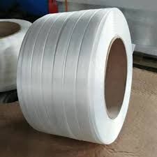 Polyester Cord Strap Roll - Color: White