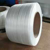 Polyester Cord Strap Roll - Color: White