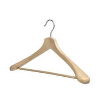 Wooden Coat Hanger - Color: Brown