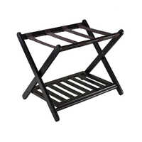 Wooden Luggage Rack With Self
