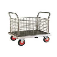 Stainless Steel Laundry Trolley - Application: Commercial