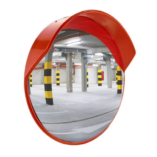Convex Mirror - Color: Red