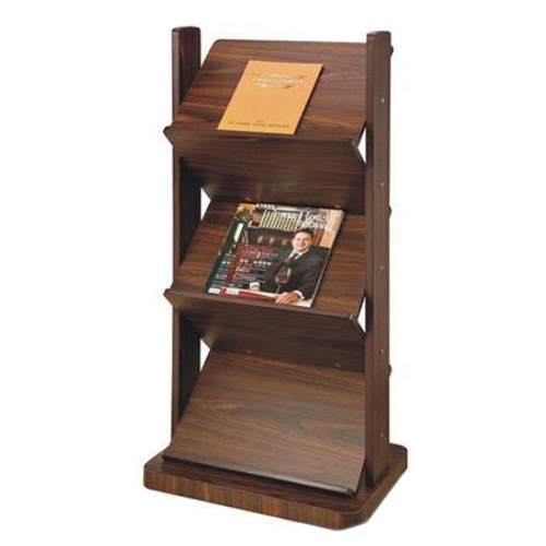 Wooden News Paper Stand - Assembly: No Assembly Required