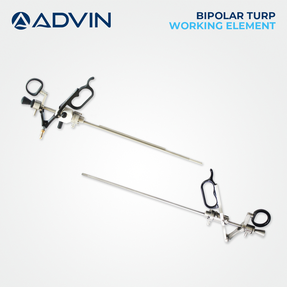 Bipolar Working Element Advin - Surgical-grade Stainless Steel, Autoclavable Design , Precision Cutting And Coagulation With Bipolar Energy