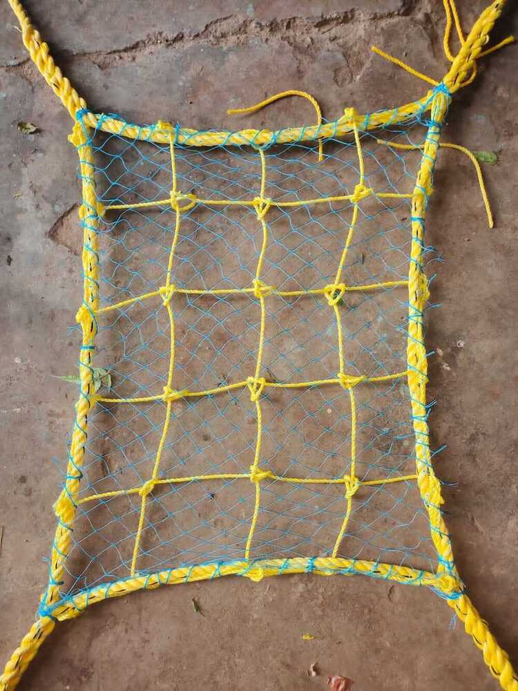 4 Mm Double Layer Yellow With Fish Net - Material: Nylon