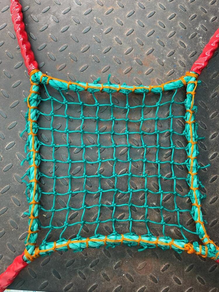 2.5 Mm Braided Green Single Layer Net - Hole Shape: Square