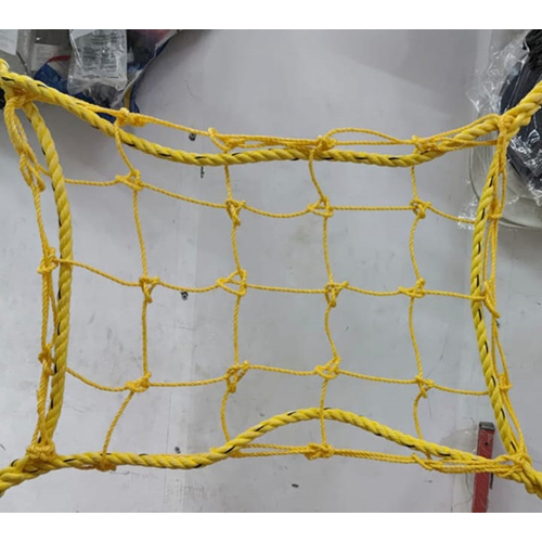 4 Mm Yellow Single Layer Net - Hole Shape: Square