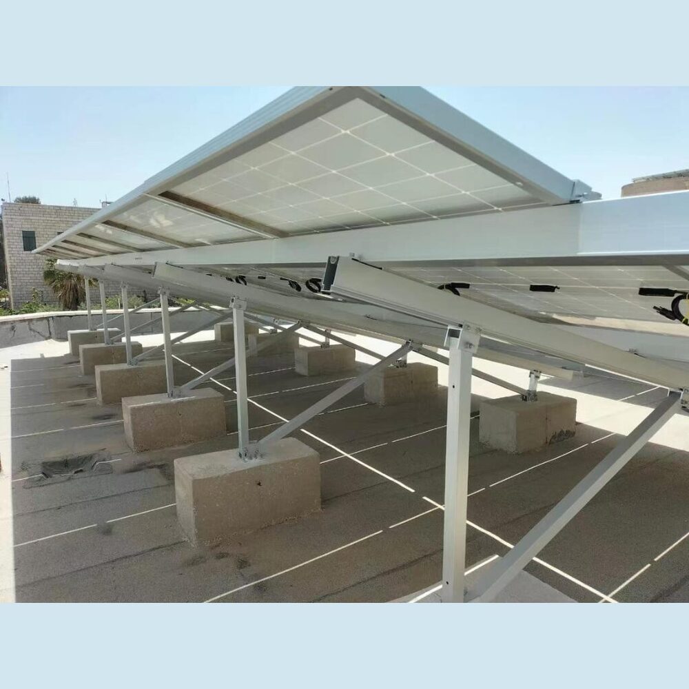 SOLAR MOUNTING STRUCTURE ALUMINUM