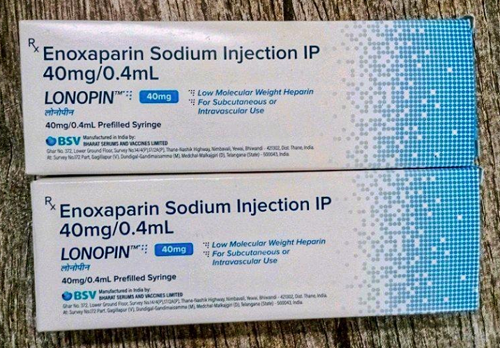 Linopin 40 mg injection