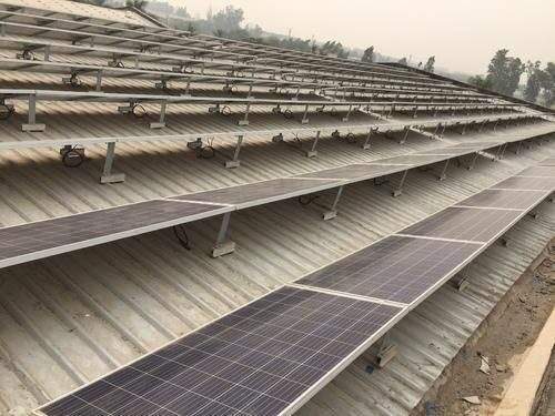 ALUMINUM TIN SHED MOUNTING STRUCTURE FOR SOLAR