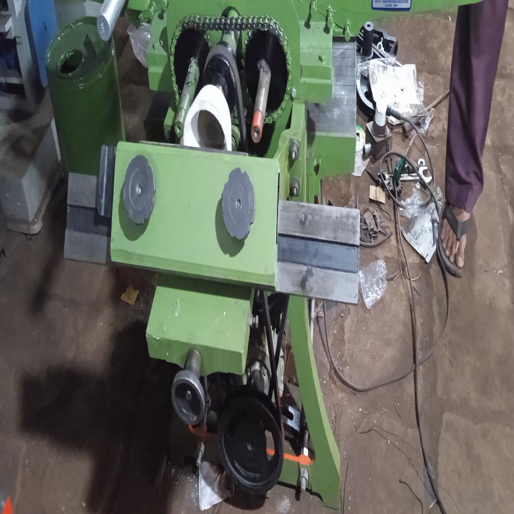 Combined Planner Open Stand Machine - Color: Green