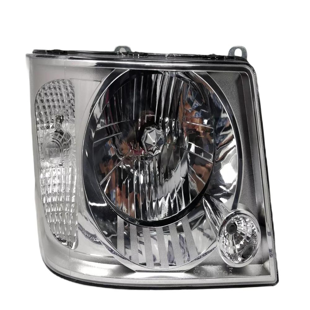 K D Headlight For Tata Sumo Victa 2004-2011 ( Without Adjustable Motor) - Body Material: Plastic