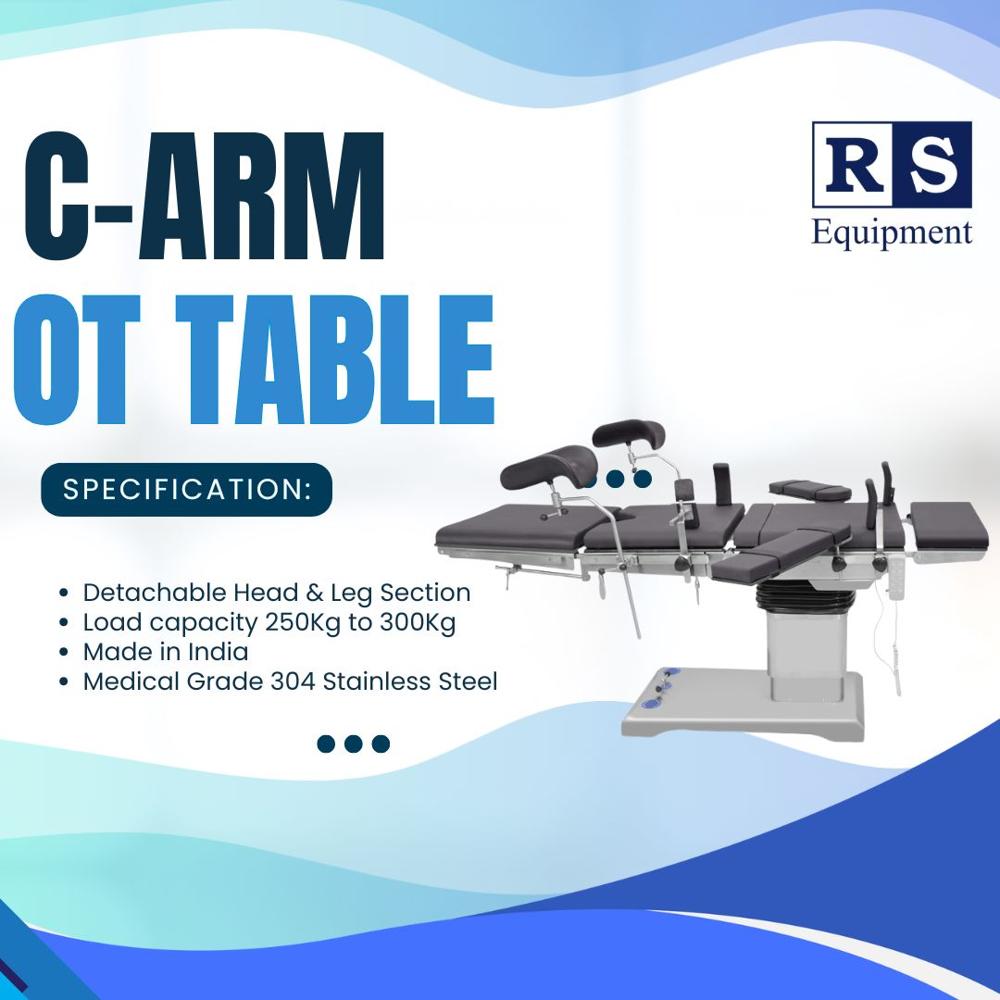 C ARM ELECTRIC OT TABLE