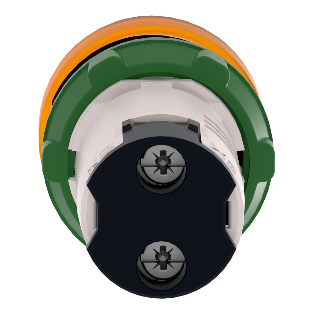 Xb7ev05bpn-monolithic Pilot Light, Harmony Xb5n Xb7n, Plastic, Yellow, 22mm, Led, 24v Ac Dc - Color: Yellow