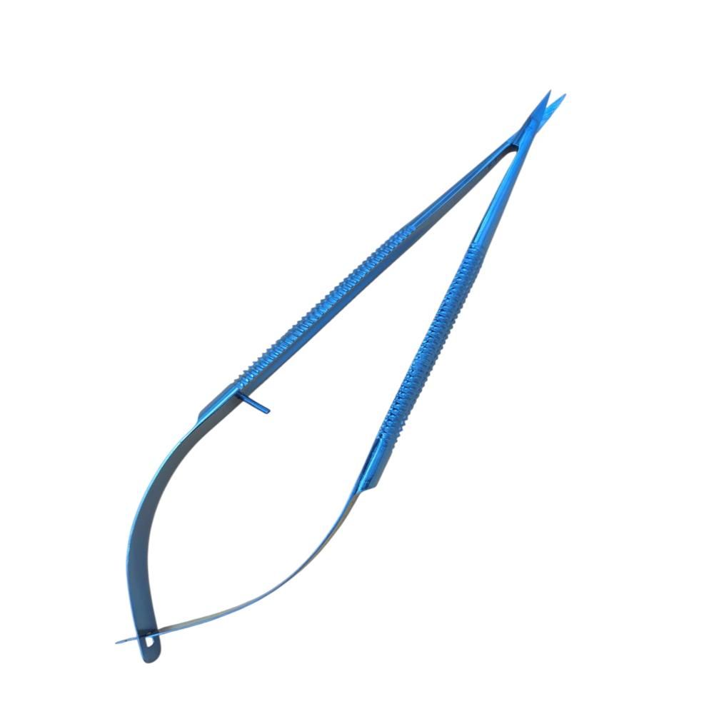 Micro Scissor Round Body Straight Titanium  7 Inch Surgical Instrument - Application: Clinical Purpose