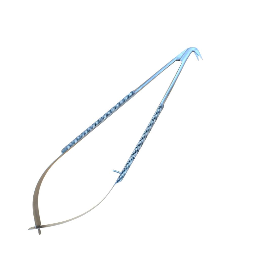 Micro Scissor Round Body Cvd 90 Degree 7 Inch Surgical Instrument - Operating Type: Manual