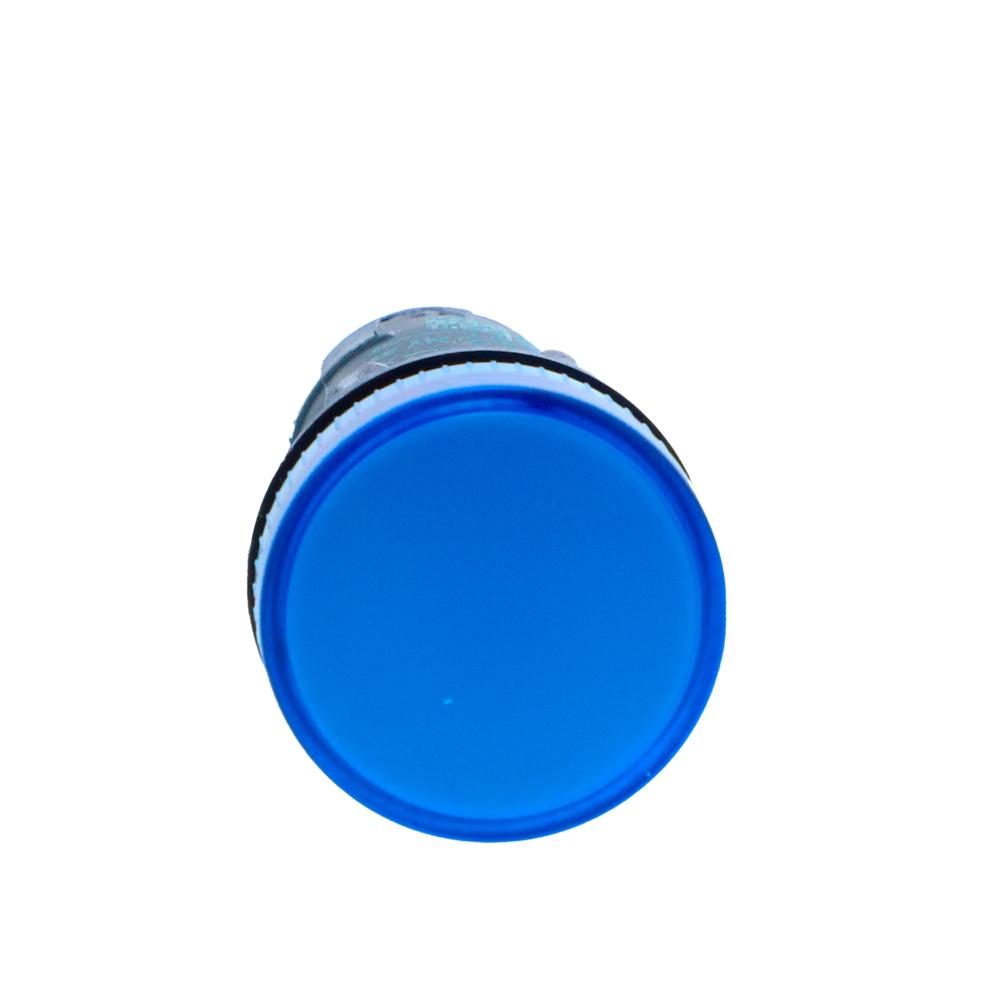 Xb7ev06bpn-monolithic Pilot Light, Harmony Xb5n Xb7n, Plastic, Blue, 22mm, Led, 24v Ac Dc - Color: Blue