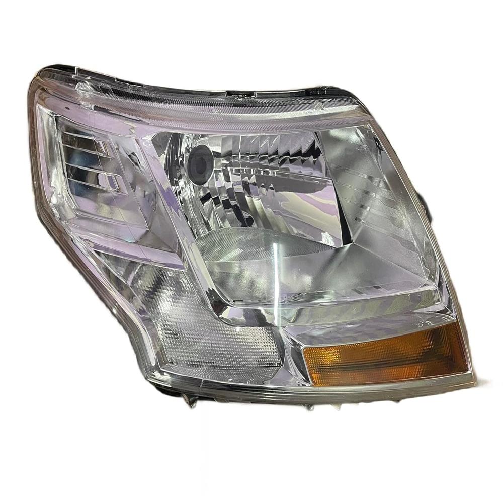 K D Headlight For Mahindra Tuv300 2015-now ( Without Adjustable Motor) - Body Material: Plastic