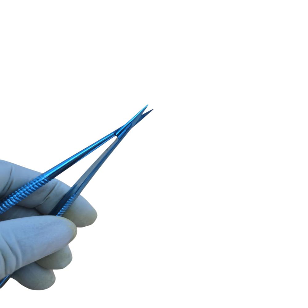 Micro Scissor Round Body Straight Titanium 7 Inch Surgical Instrument - Application: Clinical Purpose